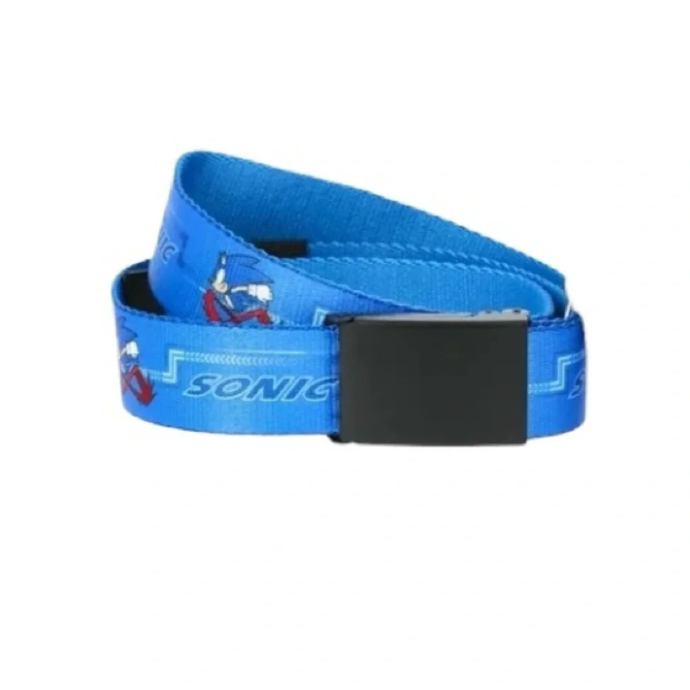 Sonic the Hedgehog Blue Kids Belt With Removable Bag